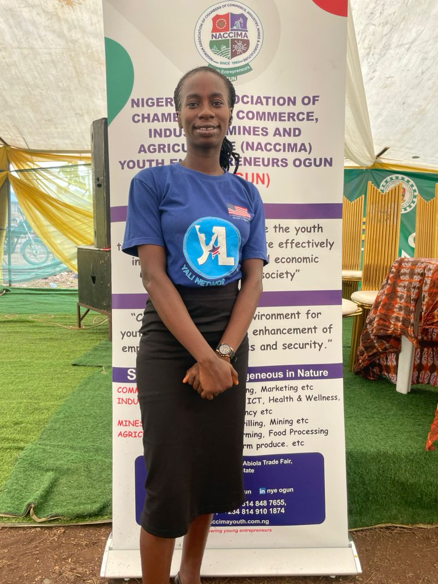 YALInetworkOgun's tweet photo. Today makes it one week YALI Ogun was represented at the Naccima Youth Entrepreneurs (NYE) OGUN
Young African Leaders Ogun State participated in the NYE Day Celebration.πππ
#YALIogun #YALInetworknigeria #YALInetworkogun #YALInetwork https://t.co/ApOBGSzMvC