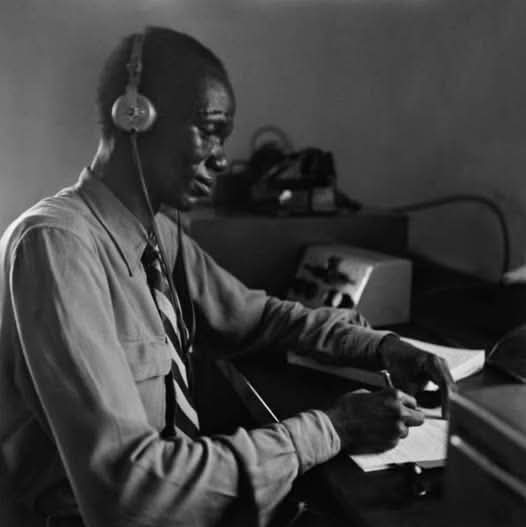 Radio signal worker in Malakal Airport 1955
#ssox