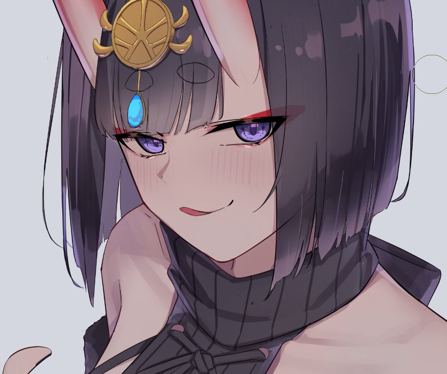 酒呑童子(Fate) 「うぃっぷ!」|jagaphy skeb募集中のイラスト