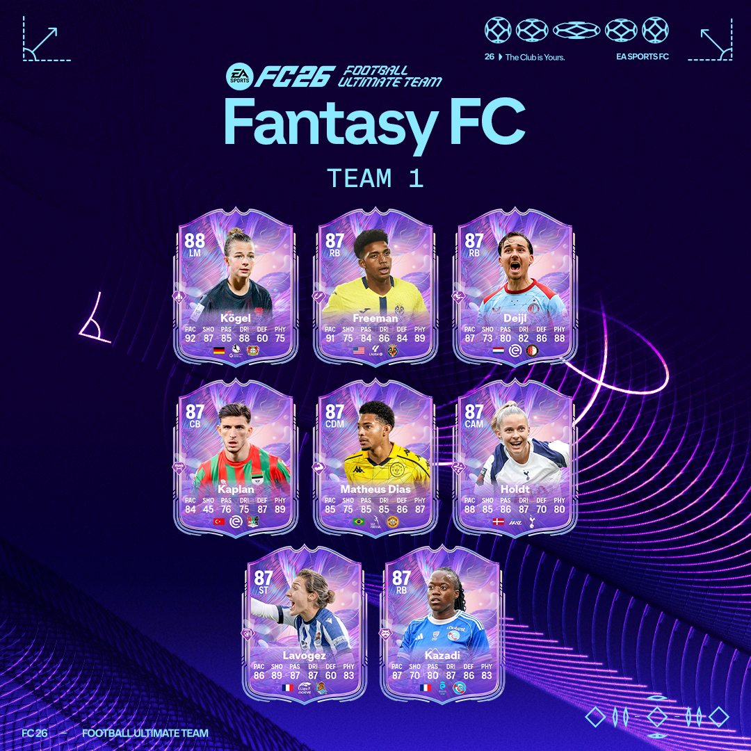 EA SPORTS FC JP tweet media