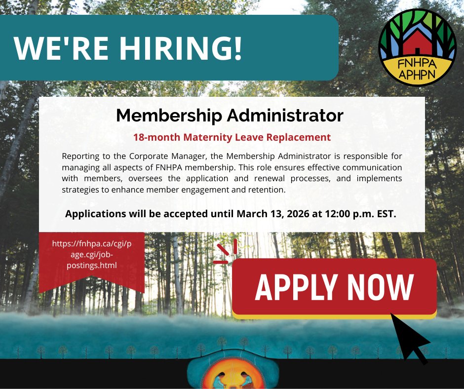 First Nations Housing Professionals Association tweet media