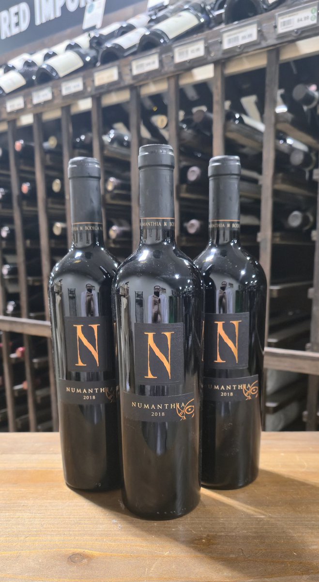 Bodega Numanthia 
2018 Numanthia
100% Tinta de Toro from vines 50-120 years old
#spanishwine #toro #numanthia