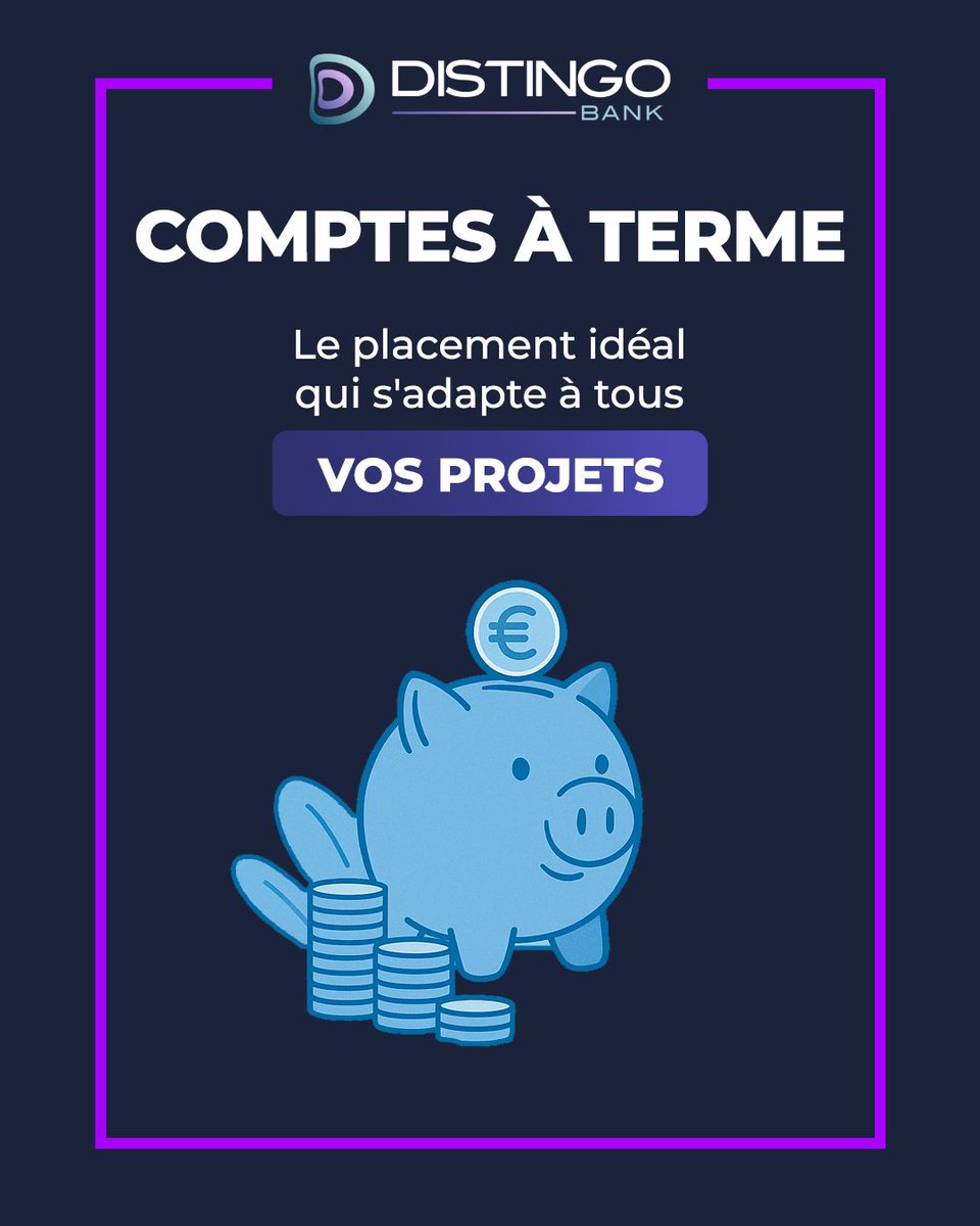 ➡️ Connaissez-vous les avantages de DISTINGO Bank ? 😉 #CultivezVotreEpargne