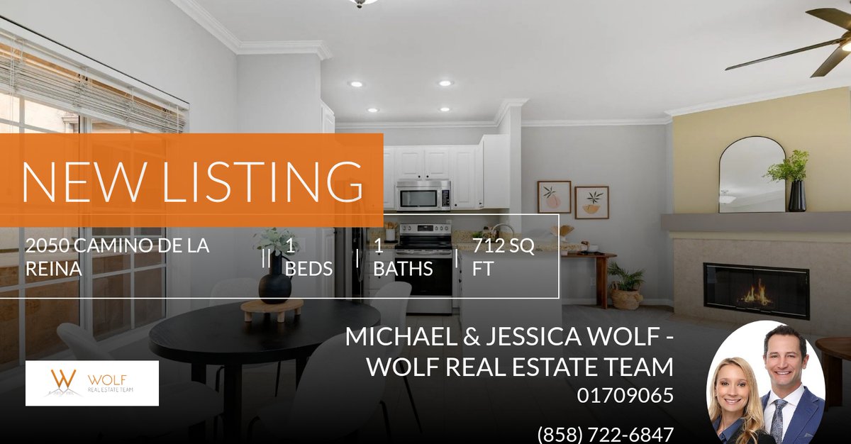 MikeWolfRealtor's tweet photo. 📍 New Listing 📍 Take a look at this fantastic new property that just hit the market located at 2050 Camino De La Reina 306 in San Diego. Reach out here or at (858) 722-6847 for more information

Michael &amp; Jessica Wolf 
DRE#... https://t.co/3UbQS6Hirt https://t.co/jP9ekxdsnS