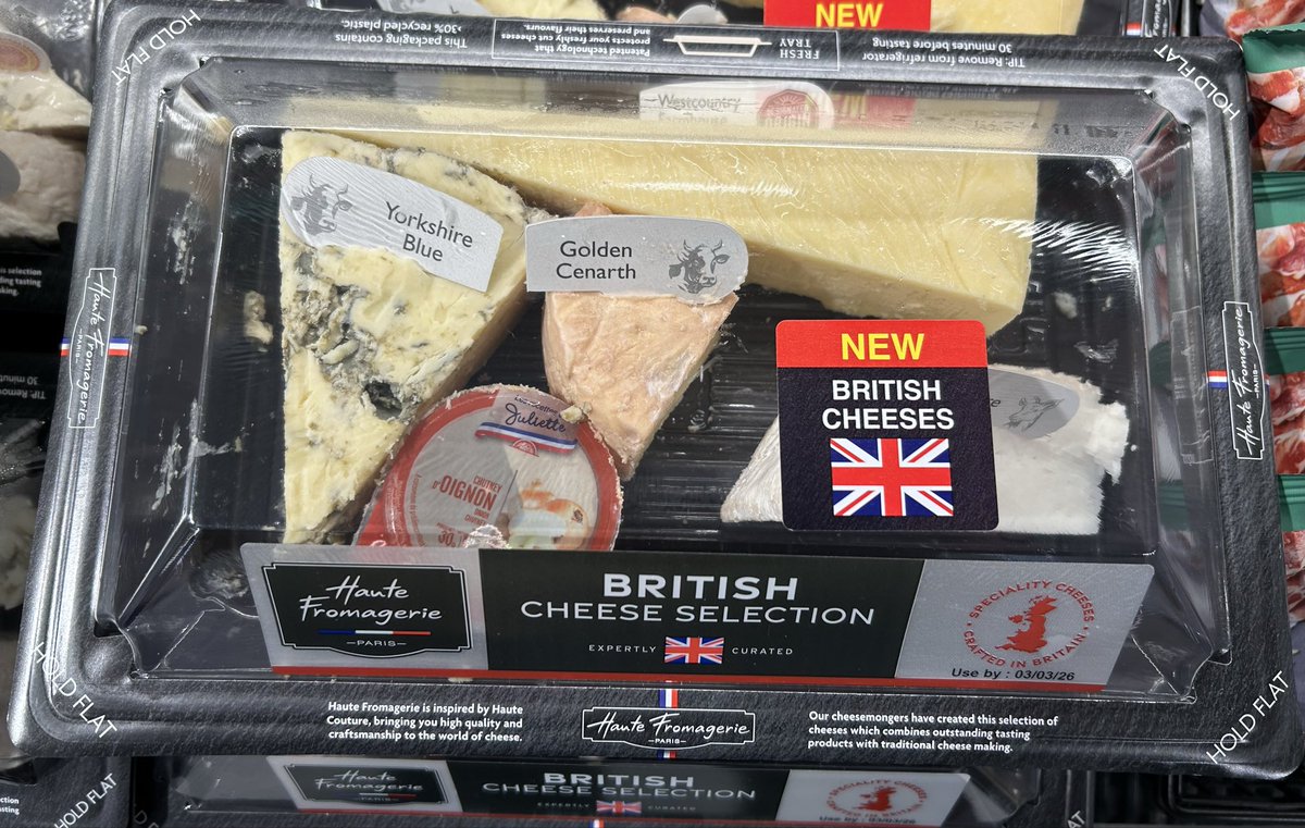 johnny_sutton's tweet photo. @marksandspencer was really pleased and disappointed to see this product in your store today. 
Pleased, you are promoting British Cheese.
Disappointed, the chutney is French and the pack is made in France! 
Surely there are UK based chutneys &amp; packer who could complete this.. https://t.co/pMPD9rBcDm