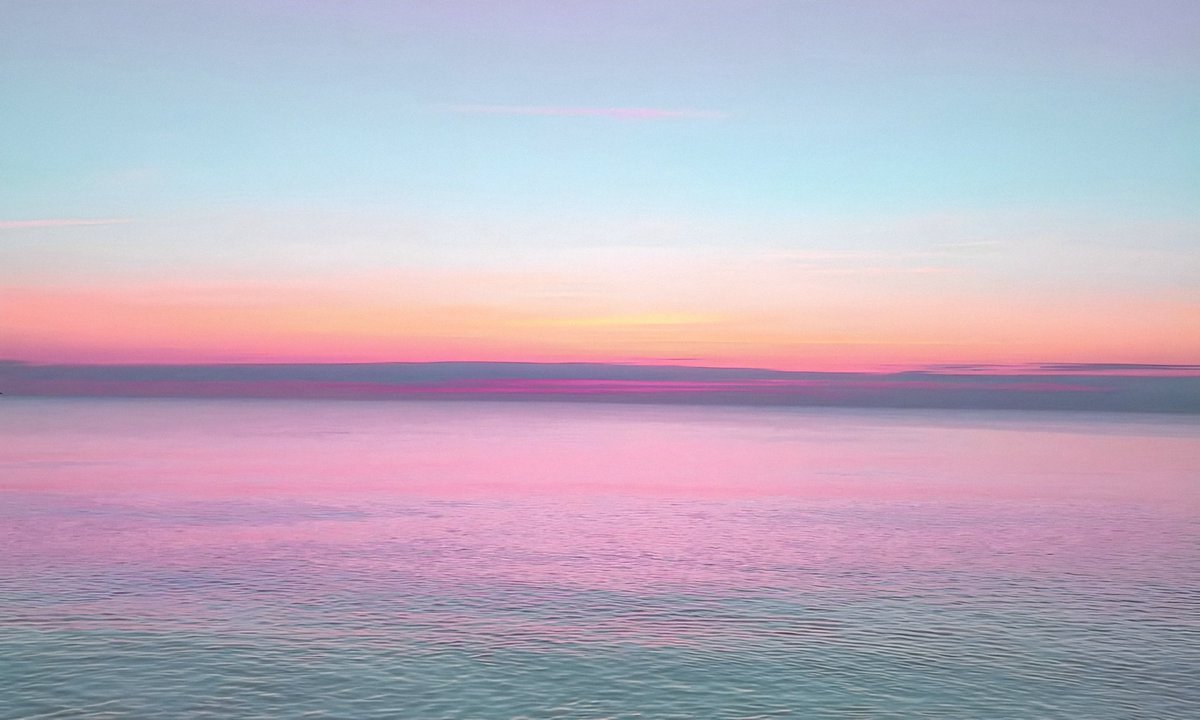 gardenofcolours's tweet image. pastel sunset