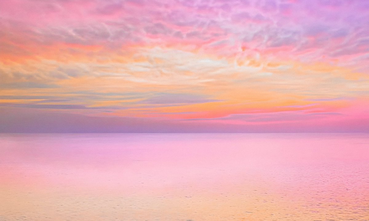 gardenofcolours's tweet image. pastel sunset