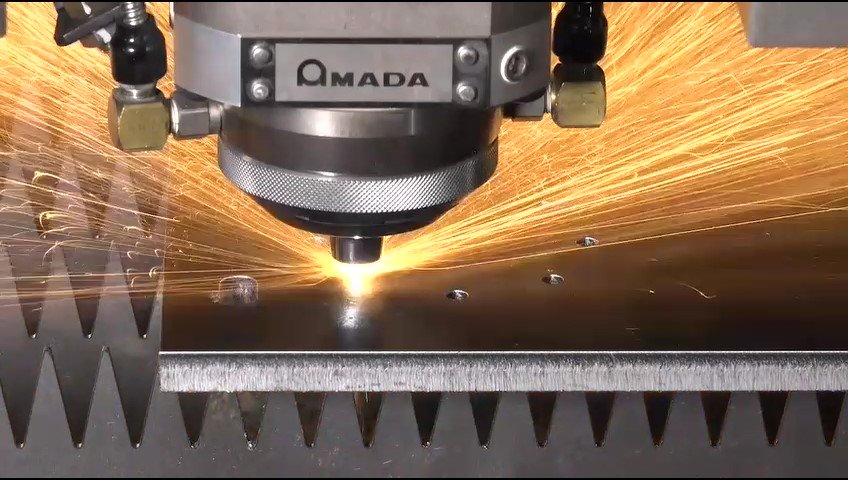 AmadaAmericaInc's tweet image. Thank you, #AMADA customer Fenco Solutions of Burlington, NJ, for sharing the arrival of your new ORSUS 3015 AJe (6kW) #fiberlaser w/ AMS CL #automation! AMADA is grateful for its partnership with Fenco Solutions and looks forward to supporting their ongoing success!