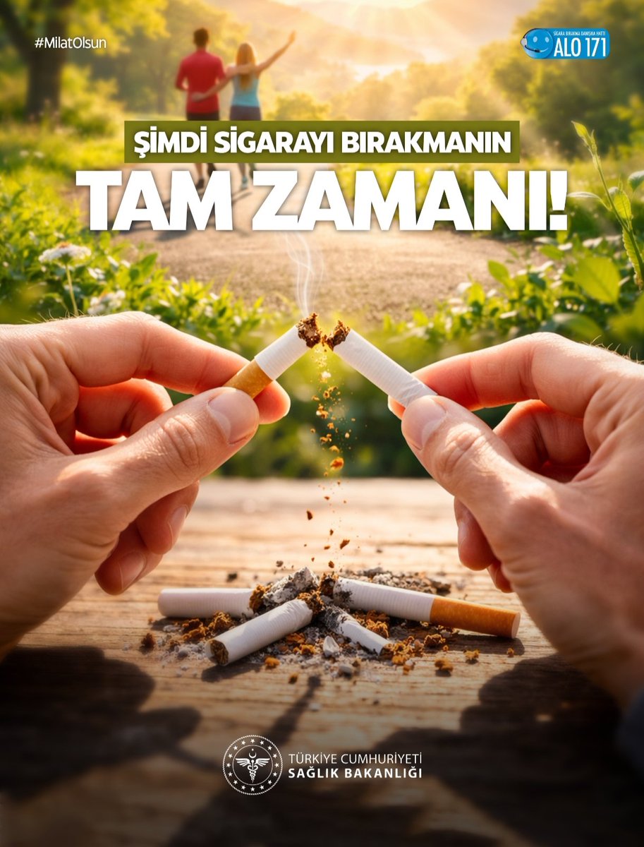 Alo 184 Tütün İhbar Hattı 

#BuRamazanBırakıyorum
#MilatOlsun