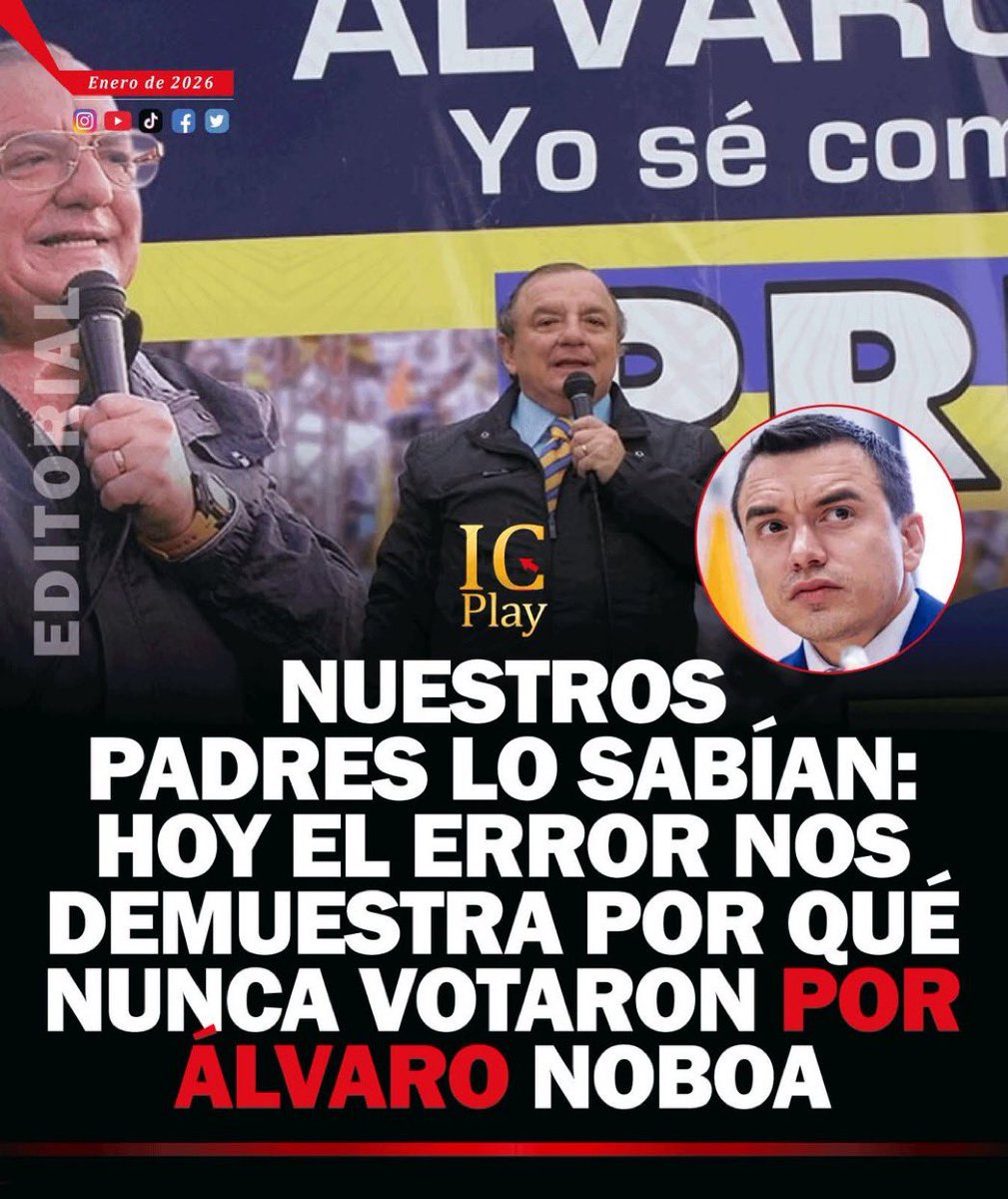 Rafael Correa tweet media