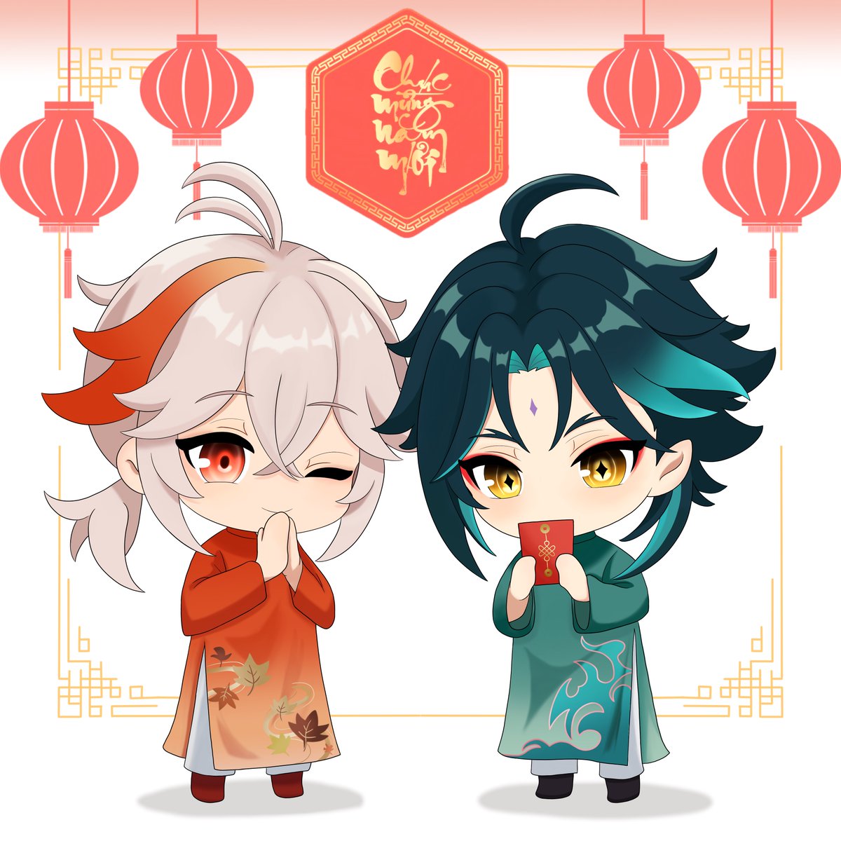 day 6: happy tết! chúc mừng năm mới các bạn ơi ☺️🧧🏮

#XiaoKazuWeek2026 #xiaokazu #kazuxiao