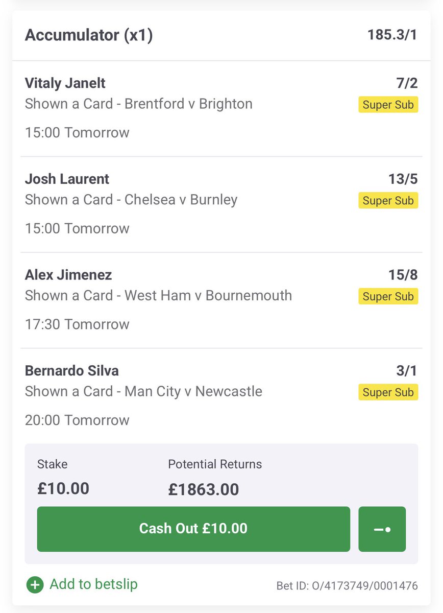 StatManBettor's tweet photo. 🚨 £200 GIVEAWAY! 🚨

If this #PremierLeague card acca wins, I’ll give £100 to someone who likes ❤️ this AND £100 to someone who reposts 🔁 this post!

*must be following to win! https://t.co/faylpDfHvG