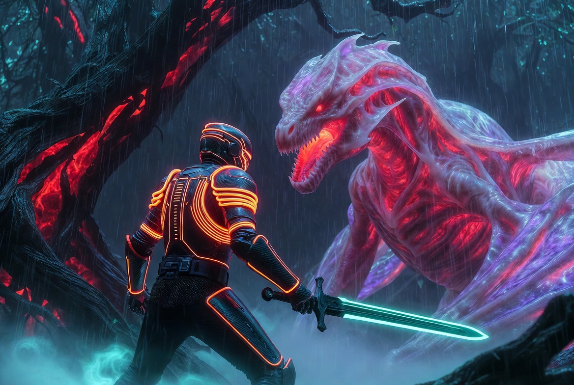 PromptWizard's tweet image. QT your Dragon! Make them weird!
#AIArt #DragonChallenge #Surreal