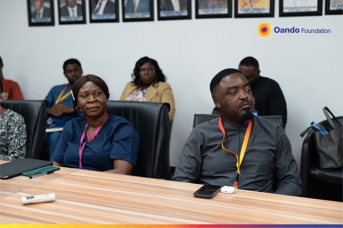 Oando Foundation tweet media