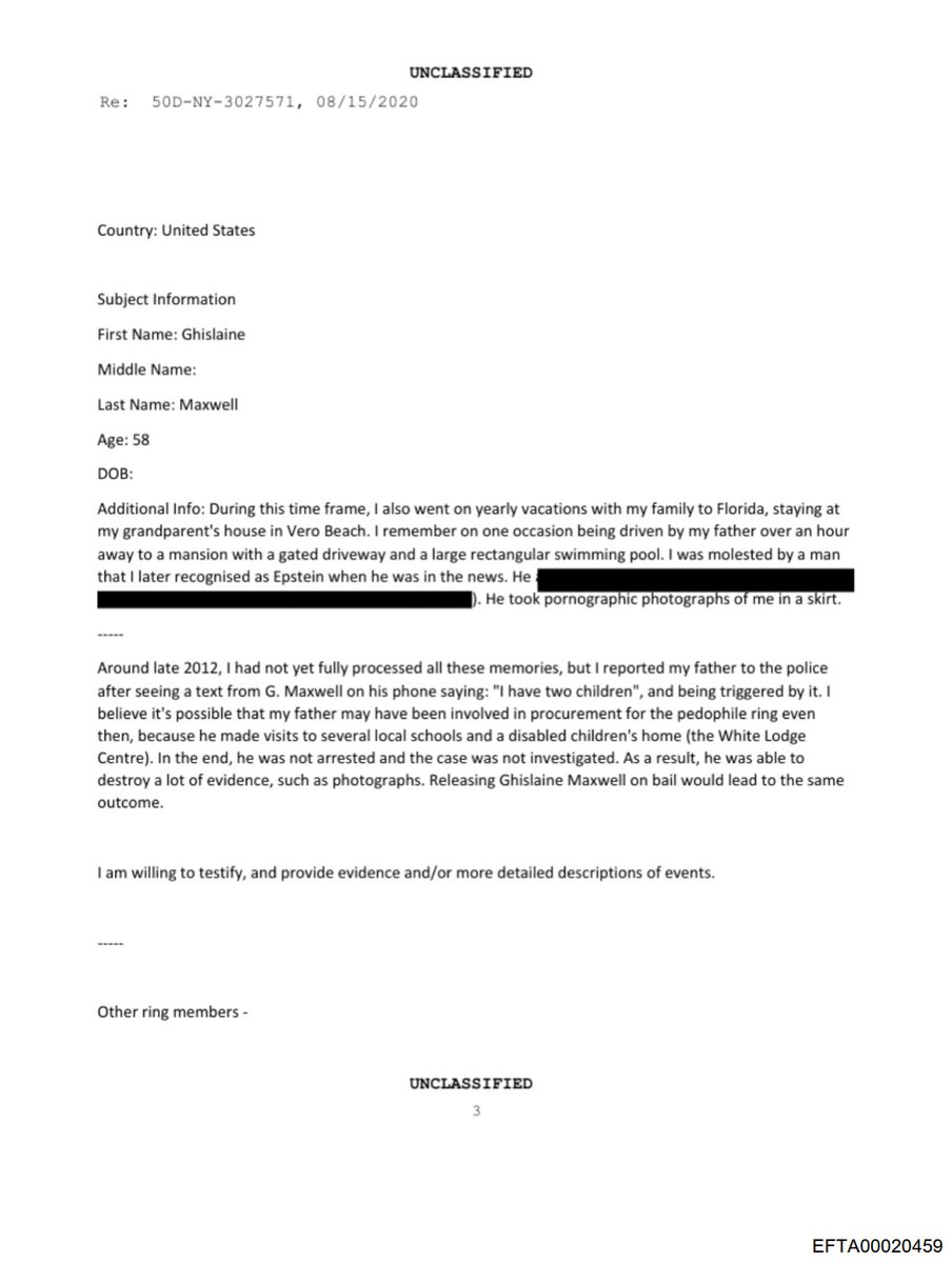 MarioNawfal's tweet image. 🇬🇧🇺🇸 A UK victim, aged 6-8 in mid-90s, claims her dad trafficked her to pedophile "parties." 

At a Thorpe Green house, Prince Andrew brutally hit her with his own car, damaging her rib, hip, and leg.

The nightmare didn't stop there; she woke to Andrew and got assaulted then and