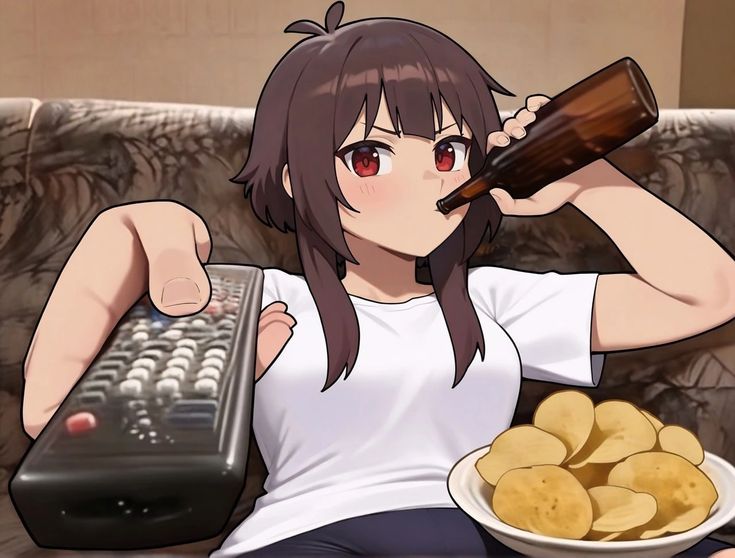 Megumin en su primer día como esposa 🎀✨️