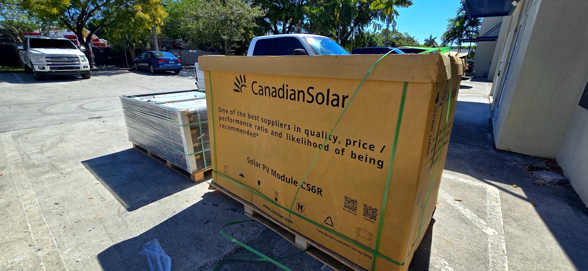 New solar panel coming to the website! A 395W Canadian Solar. Keep an eye on our website so you can get your order in as soon as possible.

#NewItemAlert #solarpanels #canadiansolar #solarenergy #solarpower