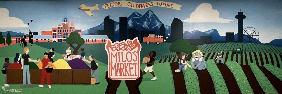 DYK you can support students through the shopping you already do every week? When you connect your King Soopers or City Market loyalty card to <a href="/CUDenver/">CU Denver</a>, a percentage of every transaction associated with your card number is donated to Milo's Market. ucdenver.edu/offices/office…