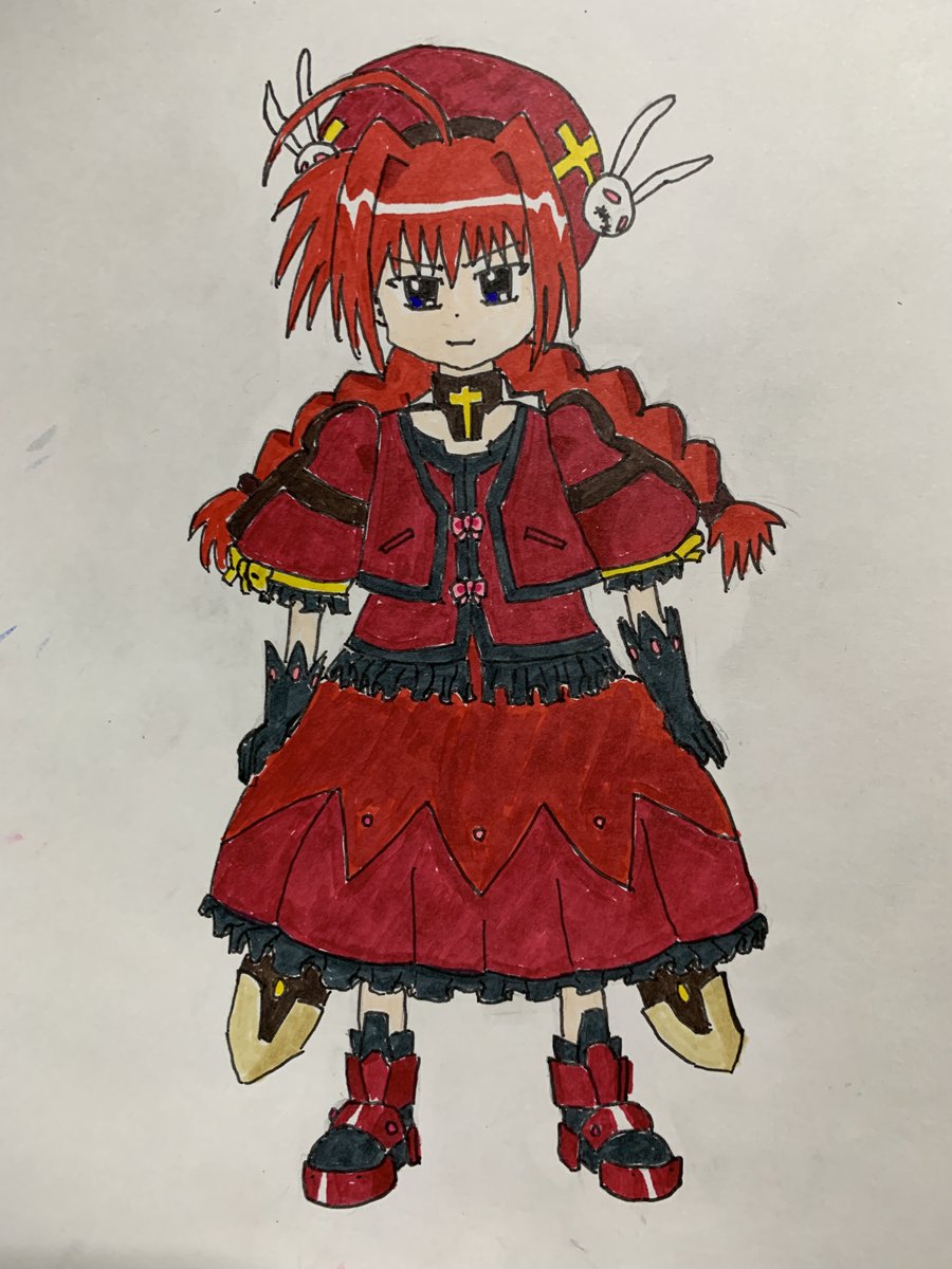 ヴィータちゃん描きました！