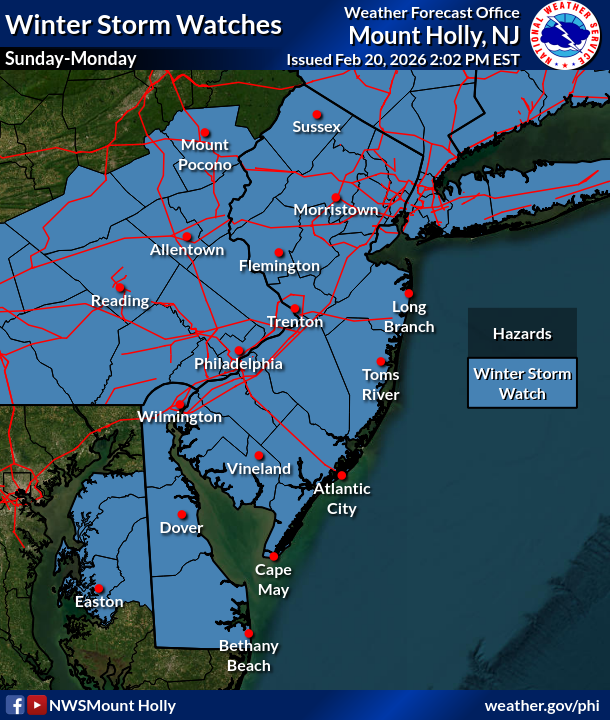 NWS Mount Holly tweet media