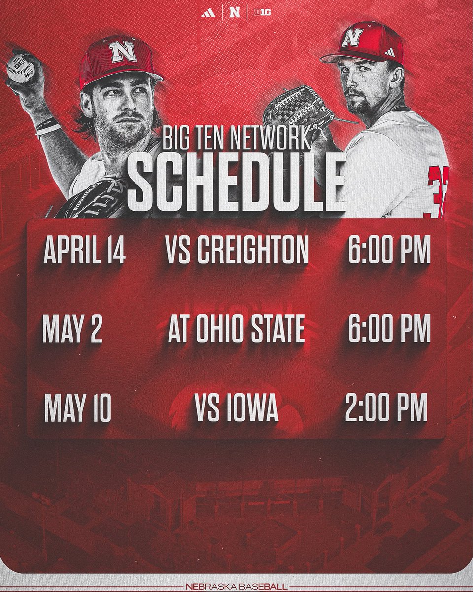 Nebraska Baseball tweet media