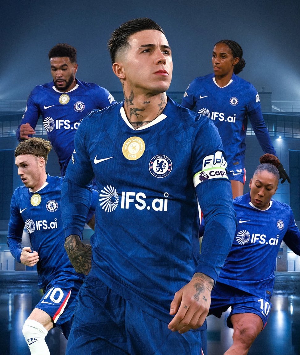 IFS are officially Chelsea’s new front of shirt sponsor! ✅