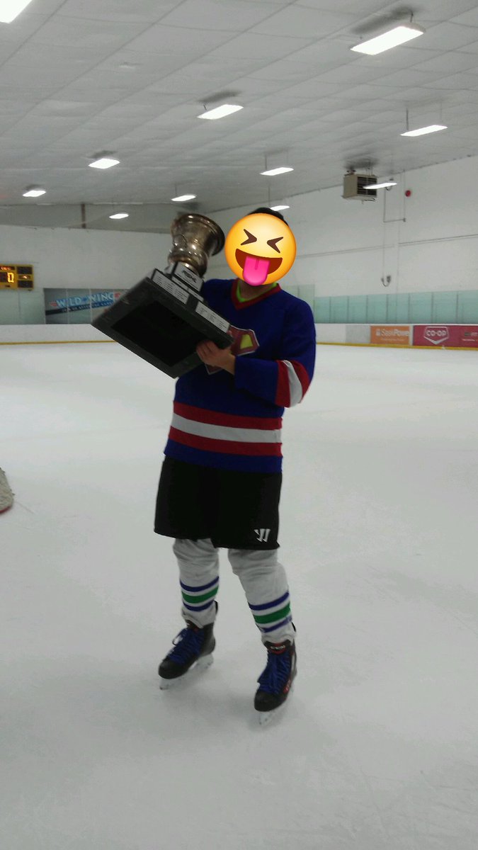 Zephyr fact #3 before March 8th Debut!! I won a hockey championship! It was actually really cool and the only one i have won :D i averaged a point per game through the season and playoffs :)!