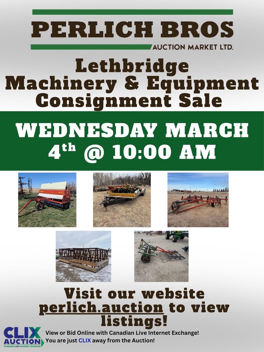 Perlich Bros Auction tweet media