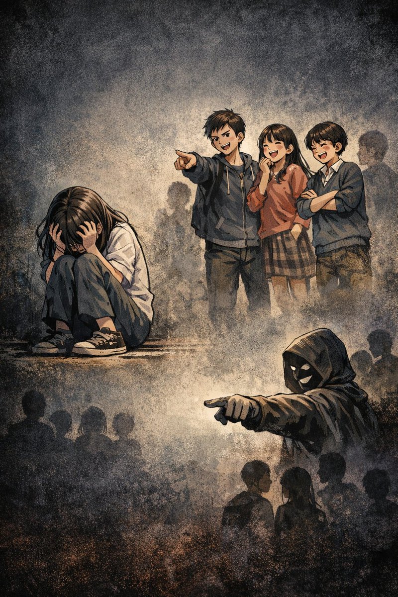 イジメが起きると
なぜか被害者を責めるギャラリーが現れる

悪い方を叩いているわけじゃなくて、
叩いても安全な方をいつも叩く
強い側についた方が安全だからだろう

それは正義じゃない
ただの『自己保身』