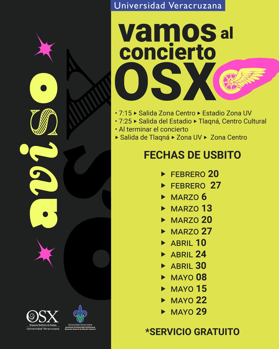 Orquesta Sinfónica de Xalapa tweet media