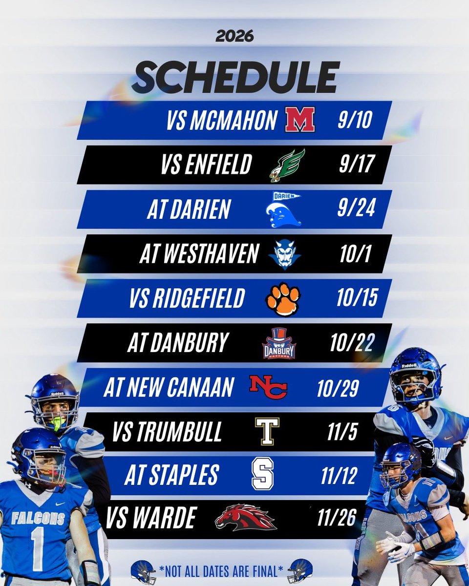 Fairfield Ludlowe Football tweet media