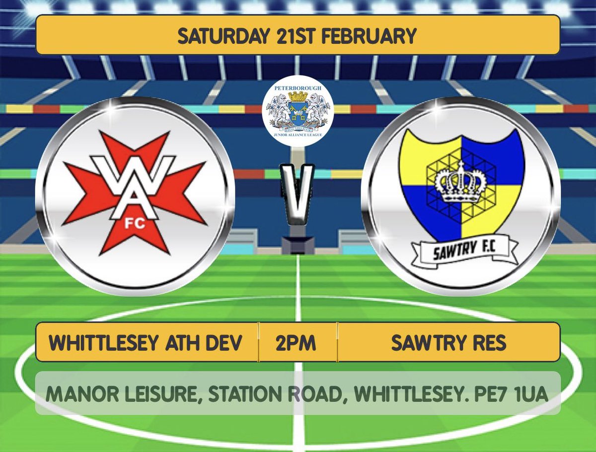 Sawtry FC tweet media