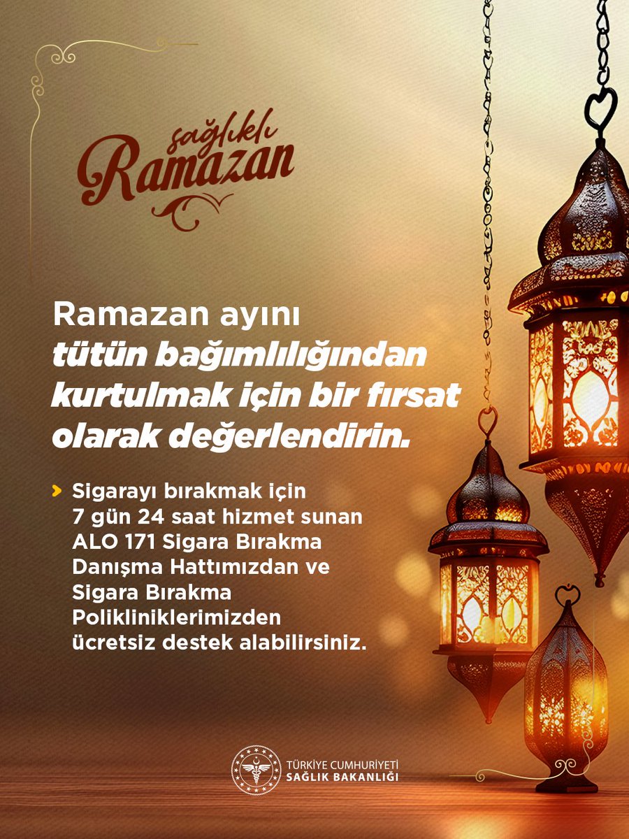 Şimdi Değilse Ne Zaman? 
Sigarayı Bırak, Geleceğe Tutun!

#BuRamazanBırakıyorum
#MilatOlsun