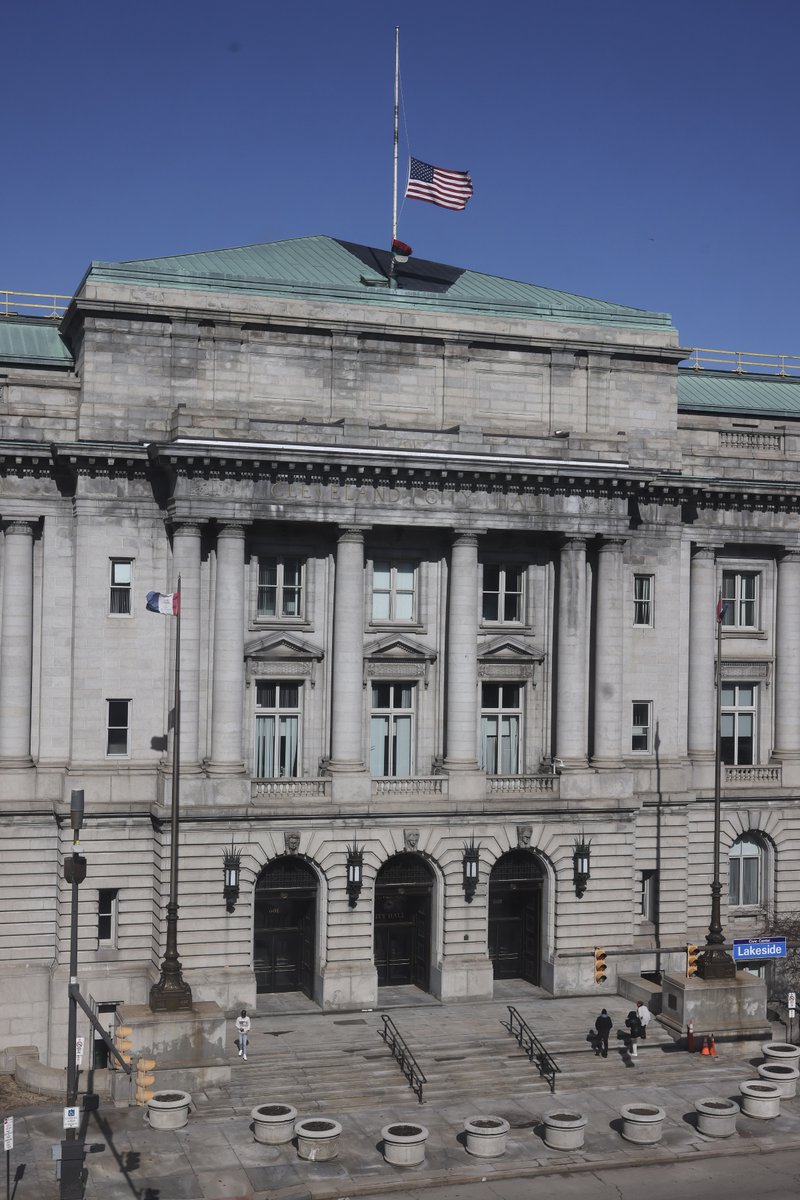 Today, Cleveland City Hall lowered its flag to half-staff in honor of the late Rev. Jesse Jackson.

A towering figure in the Civil Rights Movement, Rev. Jackson dedicated his life to advancing justice, equality, and opportunity for all.