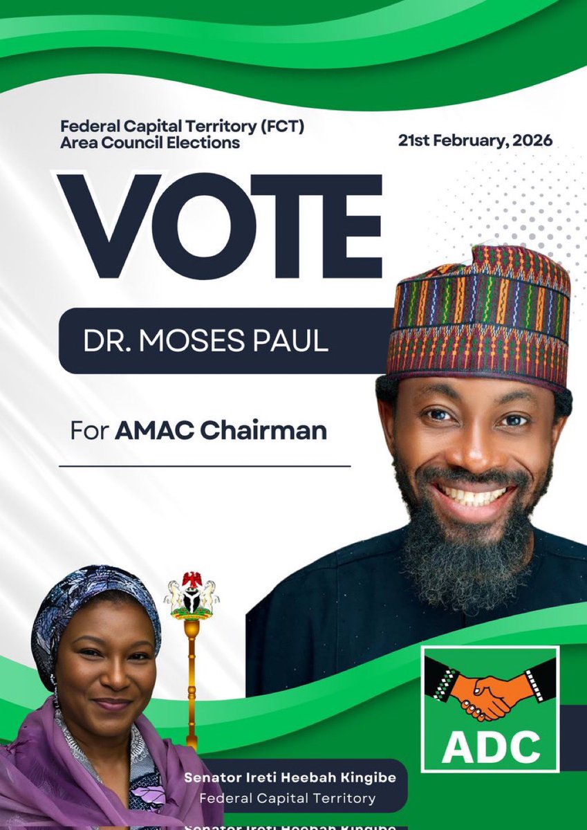 Vote Dr. Moses Paul