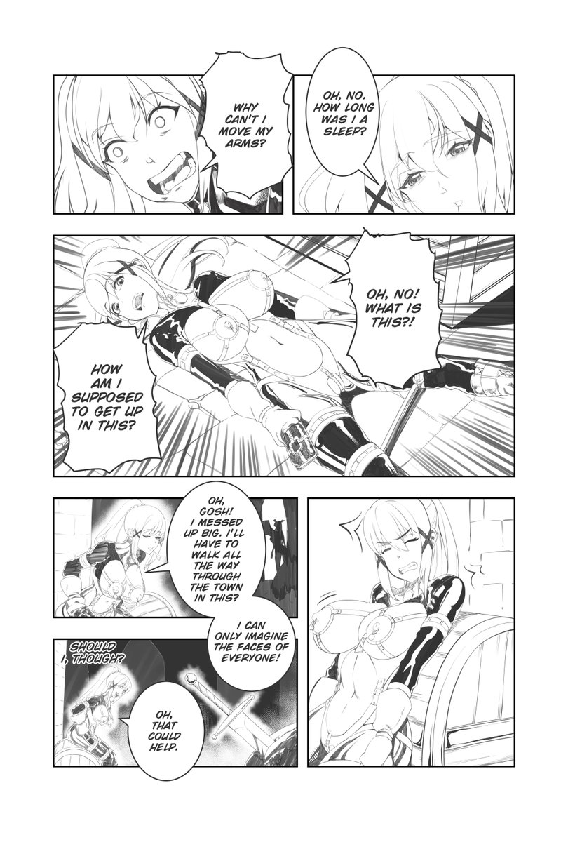 Darkness' Dungeon Misadventure Sample

In this new NSFW Commissioned Doujinshi, Darkness will see a dungeon crawl turned into a ritual of pleasure and pain.

Full NSFW Doujinshi available now on Patreon:

patreon.com/posts/darkness…