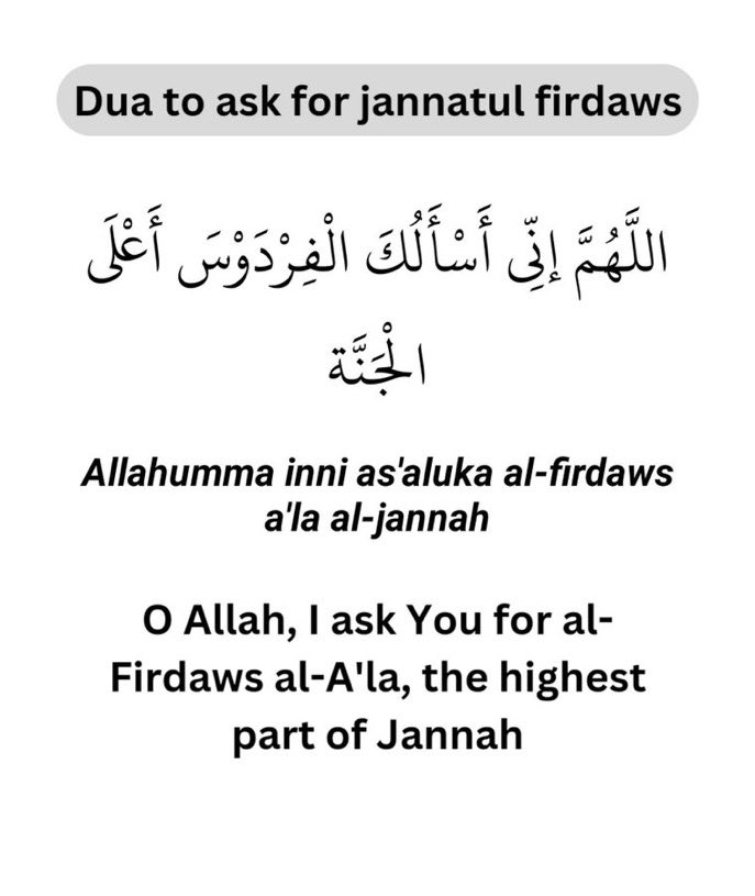 Mahdii_365's tweet photo. Dua to ask for Jannatul firdaus https://t.co/K5Bmf9kzxY