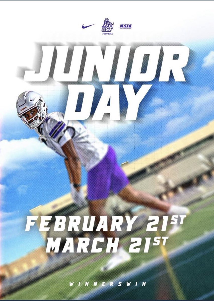 thank you for the junior day invite! <a href="/CoachCapUSF/">Spencer Capitani</a>