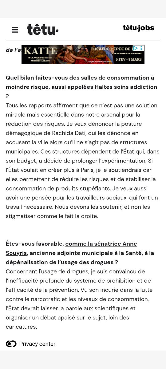 <a href="/LariboisiereGDN/">Riverains Lariboisière Gare du Nord</a> <a href="/stephanie_rist/">Stéphanie RIST</a> <a href="/prefpolice/">Préfecture de Police</a>