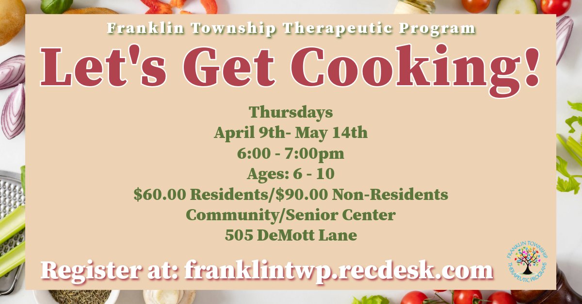 TwpofFranklin's tweet photo. This adaptive program brings the farm to table using clean ingredients and exposing children to healthy foods. https://t.co/F0zTvhegH2 https://t.co/WUKfwtrc8m