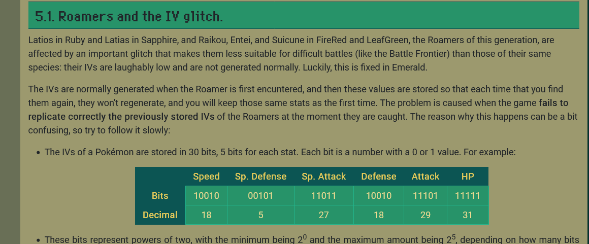 With the recent FRLG news, I'd like to remind you that the Buried Relic holds some information that may come in handy in your new adventure:

- Utility Pokémon beyond battles.
- Shiny hunting info and tips.
- Unown's wacky shiny odds and other wild facts.

Links below! ⬇️