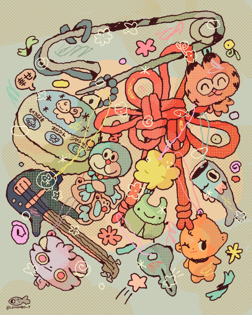 biribibimm's tweet image. RT @lemonbo_y: lucky charms 🍀

#illustration