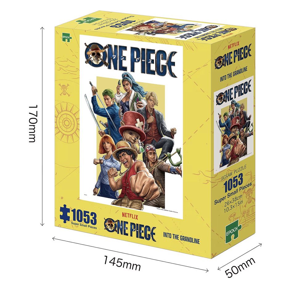 Netflix One Piece Into the Grand Line 1053pcs Puzzle is available