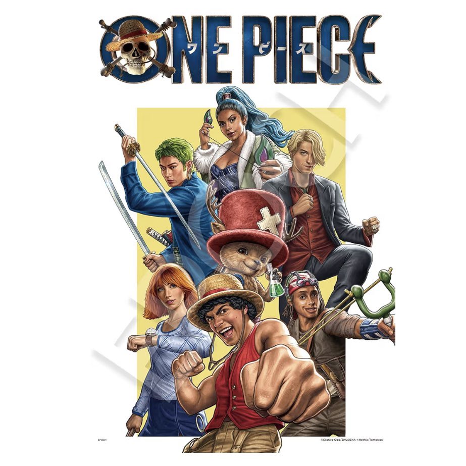 Netflix One Piece Into the Grand Line 1053pcs Puzzle is available