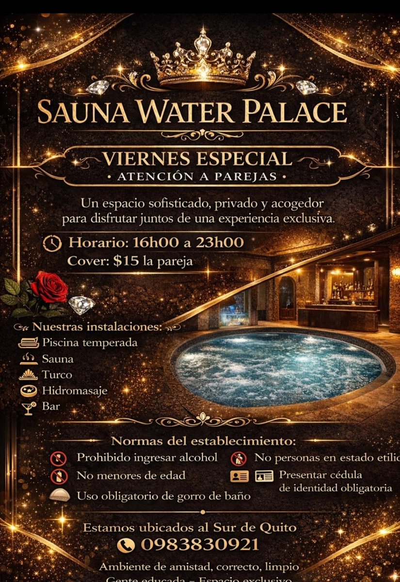 Alguna Parejita para ir al Sauna al sur de Quito o alguna damita para conocernos..