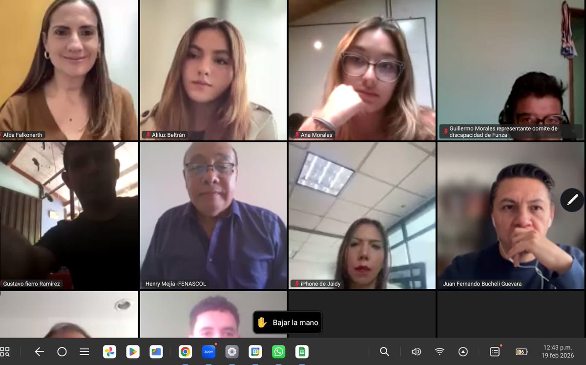 SocialCundi's tweet photo. 2️⃣ Con el acompañamiento de la Universidad Externado de Colombia y el compromiso del Comité Departamental y enlaces municipales, realizamos una mesa de trabajo virtual para fortalecer esta apuesta estratégica. 🎓🤝 https://t.co/pLU1IcaDgb