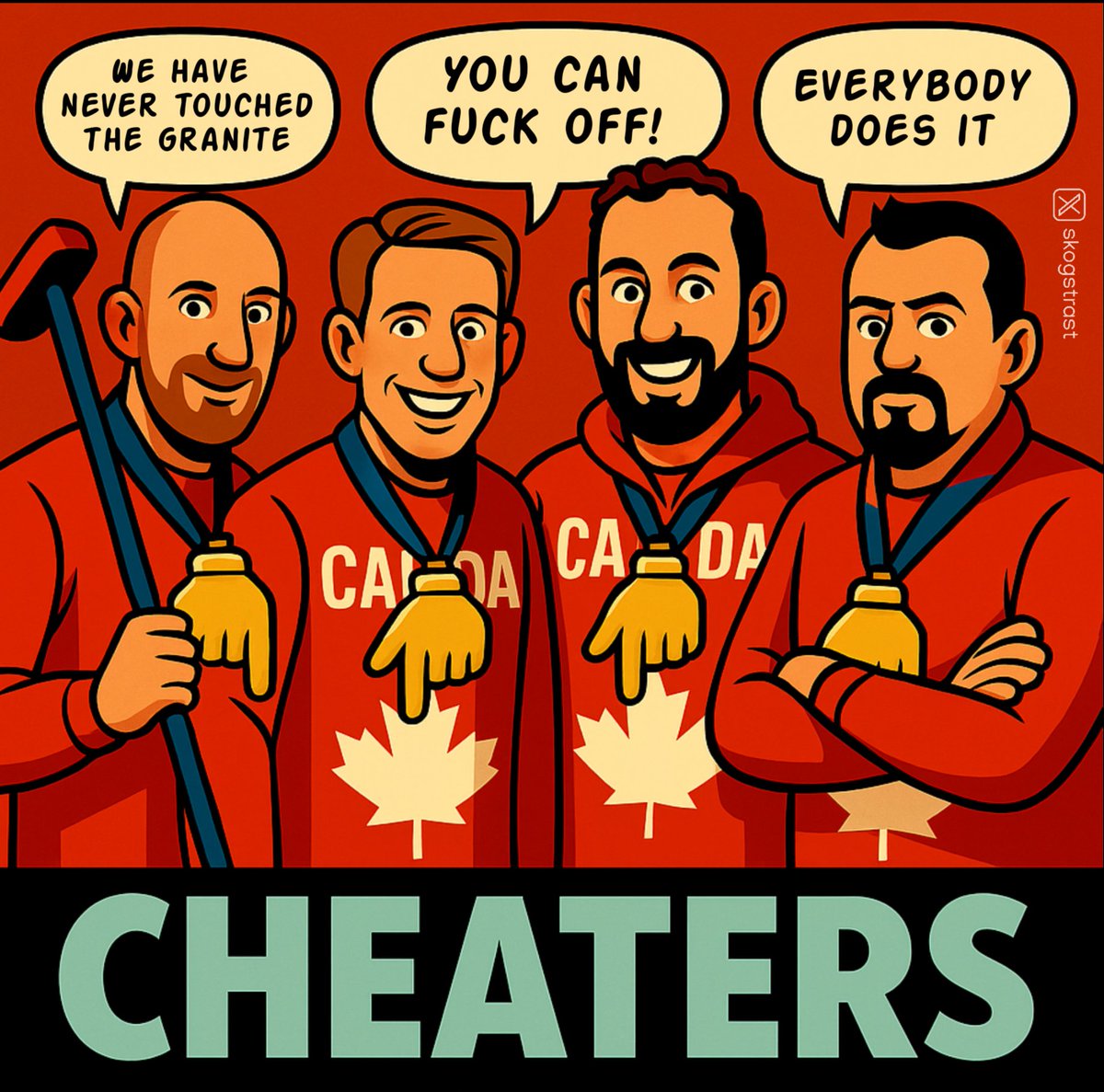 🥌👈​🇨🇦
#canada #curling #cheating #Olympics2026