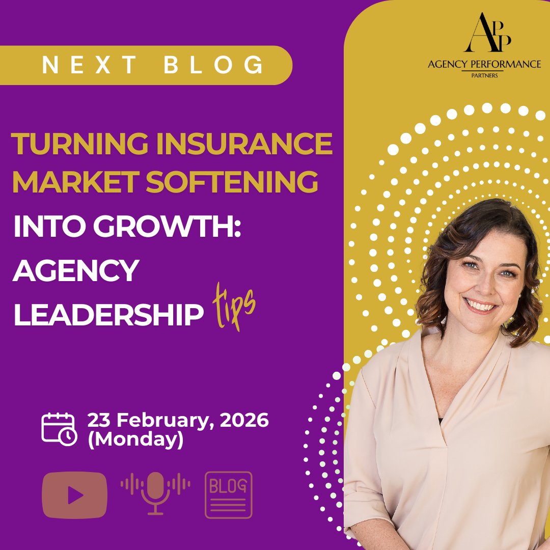 Appsinsurance's tweet image. ✨ New Insights Launch: 02.23.26

Turning Insurance Market Softening Into Growth: Agency Leadership Tips

#AgencyPerformancePartners #InsuranceLeadership #SoftMarket #InsuranceGrowth #IndependentAgents #AgencySuccess #RetentionStrategy #InsuranceTips #MarketInsights