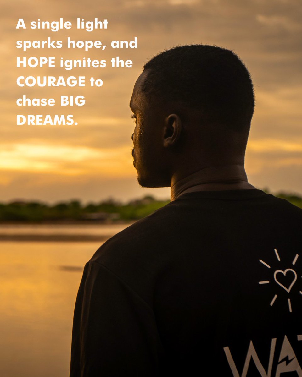A single light sparks hope, and HOPE ignites the COURAGE to chase BIG DREAMS.