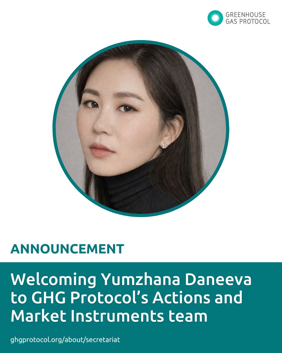 GHG Protocol tweet media